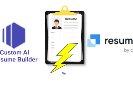 Custom AI Resume Builder vs Resume.io